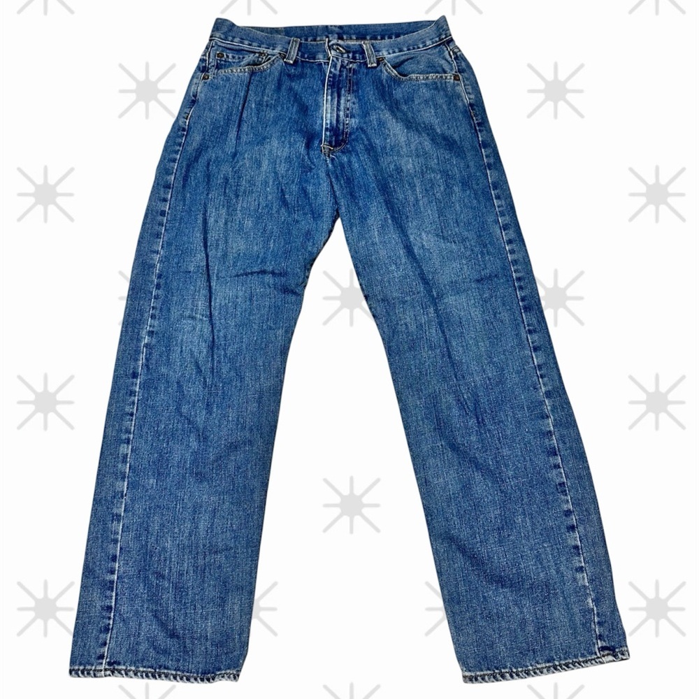 Ralph Lauren Size 32 Baggy Vintage Jeans Y2K Relaxed Baggy Fit Denim Streetwear